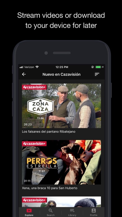 Cazavisión+ Screenshot