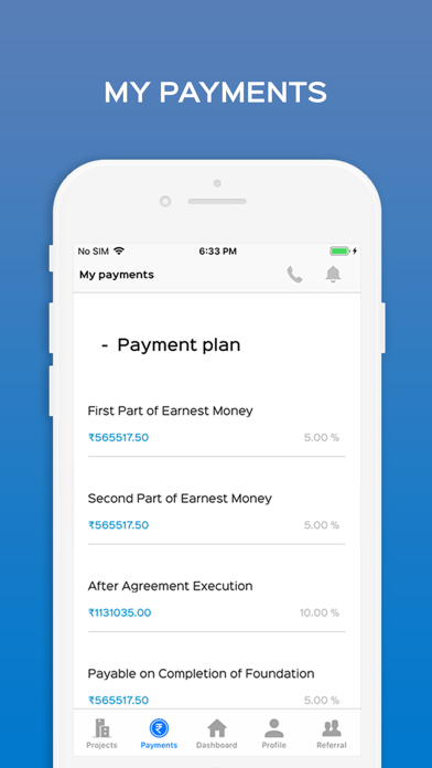 Shapoorji Customer Application screenshot 3