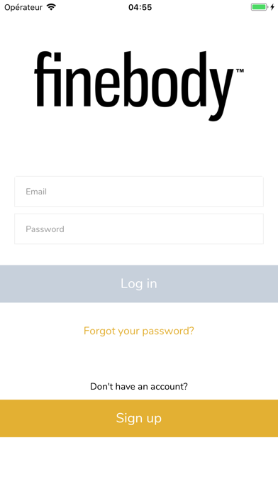 FineBody Personal Training Screenshot