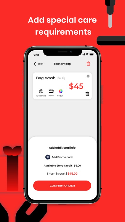 iBAG intelligent dry cleaning