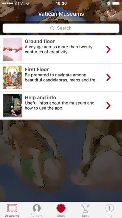 Vatican Museums guide Screenshot
