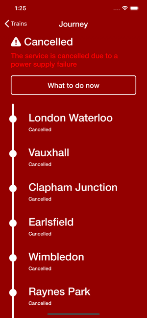 ‎Track - Real time trains Screenshot