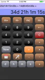 time calculator* iphone capturas de pantalla 1