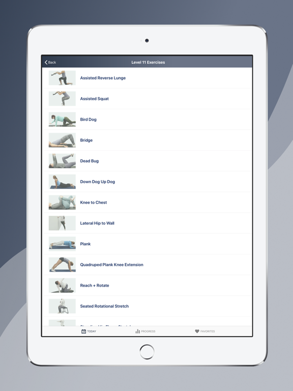 Limber Health iPad screenshot 2 - Health & Fitness app