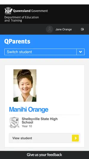 QParents screenshot 1