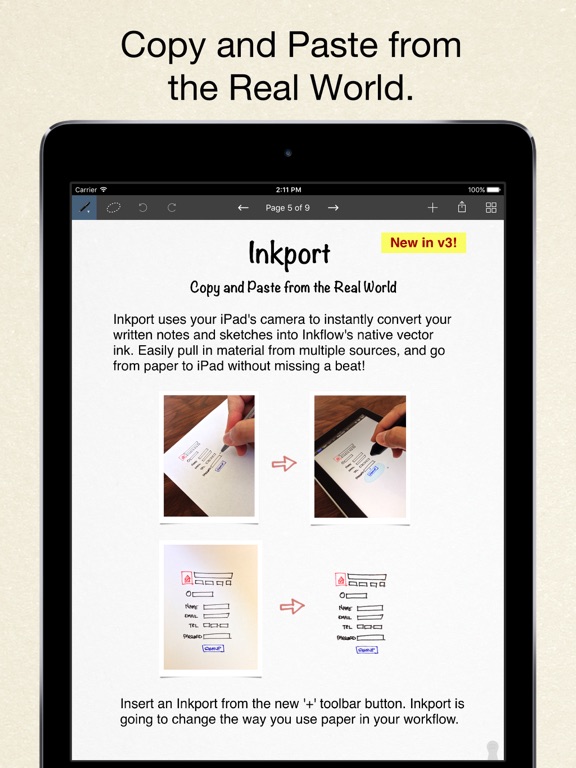 Screenshot #6 pour Inkflow Plus Visual Notebook