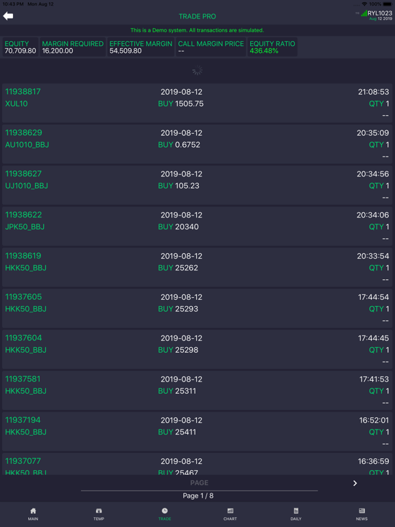 Screenshot #6 pour TradePro KontakPerkasaFutures