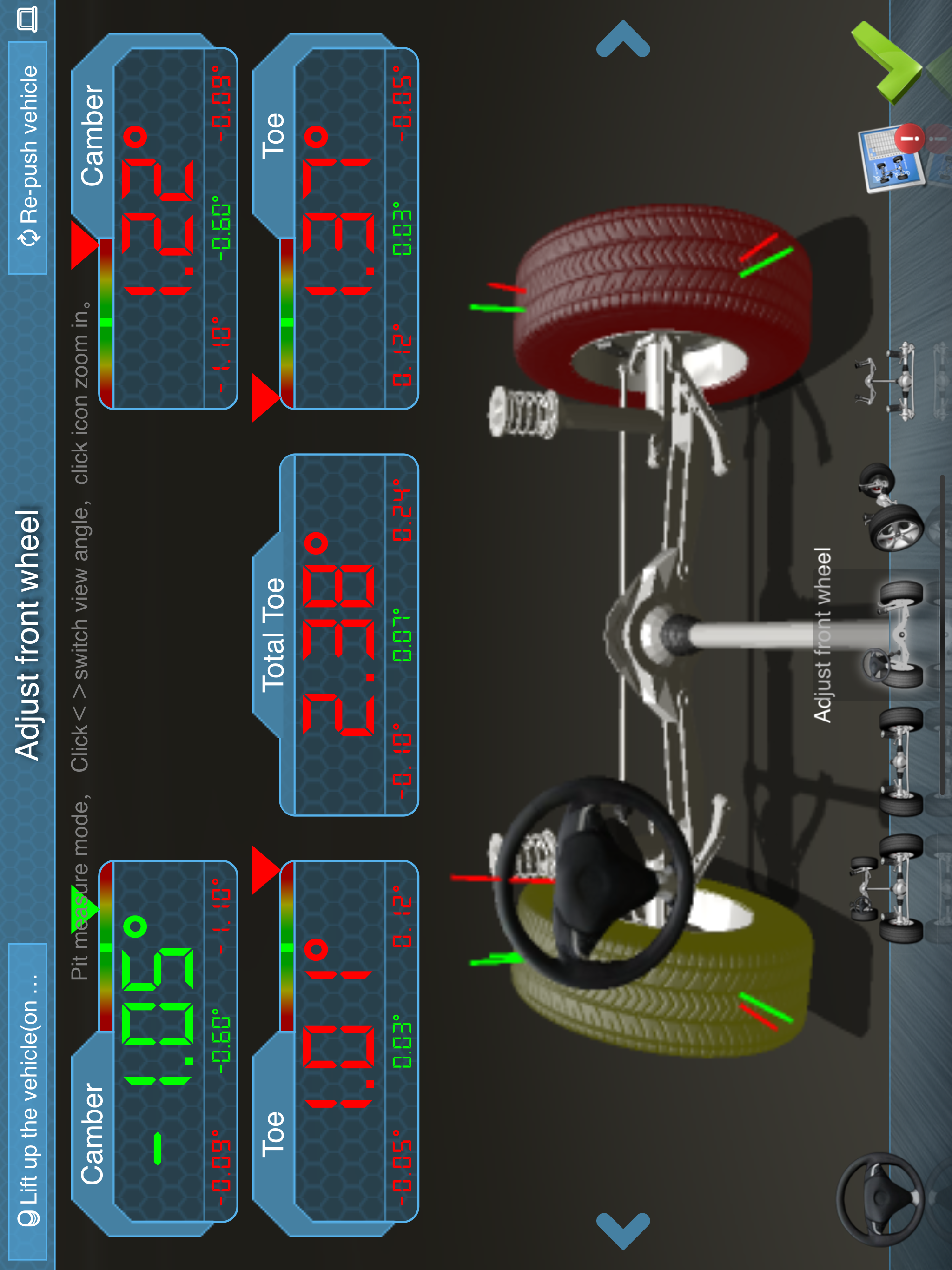 3D Wheel Alignment