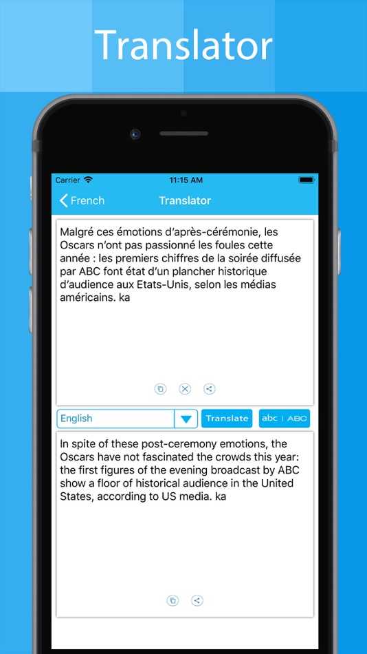 #4. French Keyboard - Translator (iOS) Podle: Piyush Parsaniya