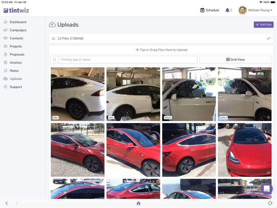Tint Wiz iPad screenshot 6 - Business app