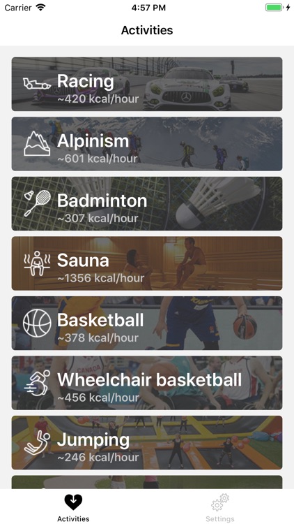 Health+ record activities!