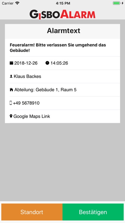 GisboAlarm Mobile screenshot-9