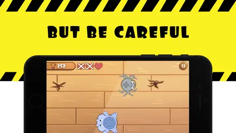 Smash, crush and slash bugs!
