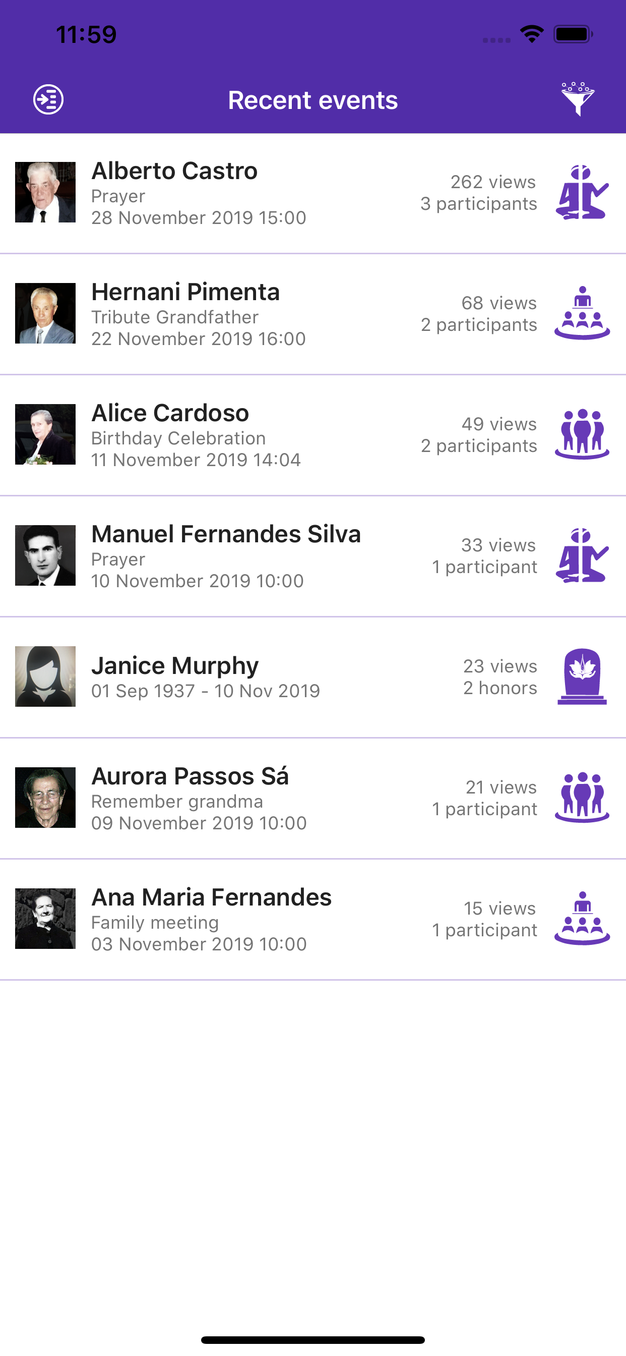 Evocare screenshot 2