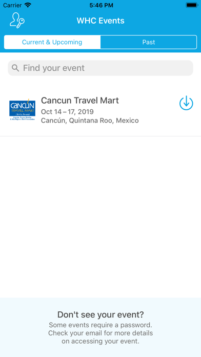 How to cancel & delete WHC Events from iphone & ipad 2