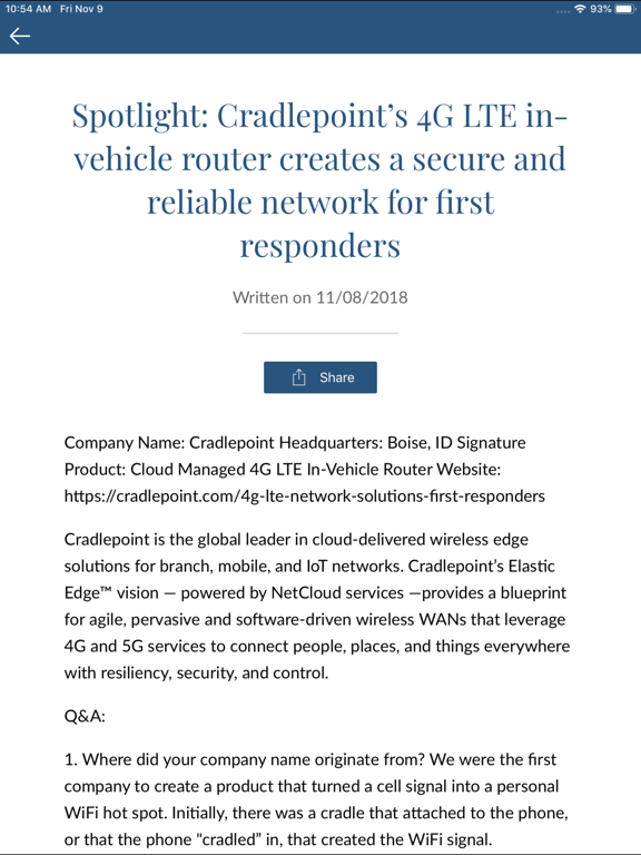 St. Paul Police Federation iPad screenshot 6 - Business app
