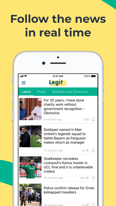 Legit.ng: Nigerian News NAIJのおすすめ画像1