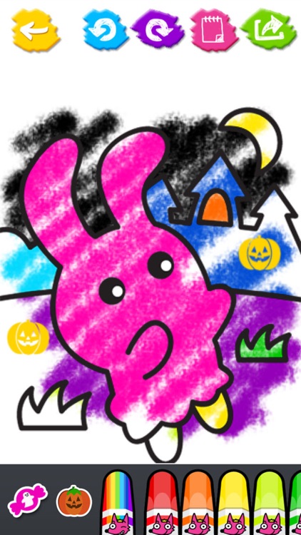 Boo! Monster Coloring Book screenshot-3