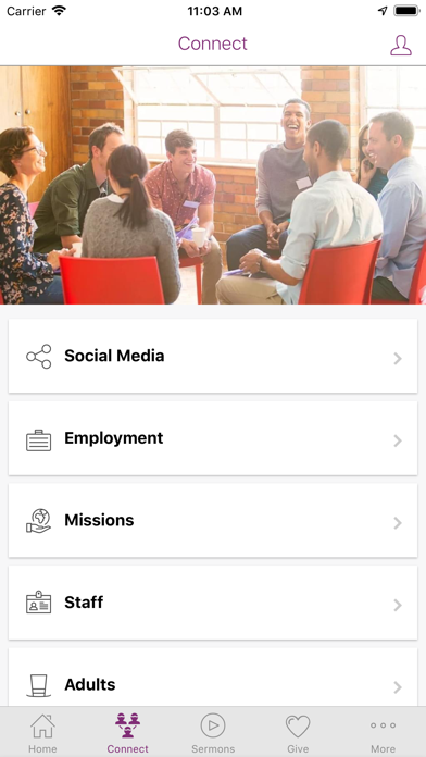 New Canaan Church Screenshot