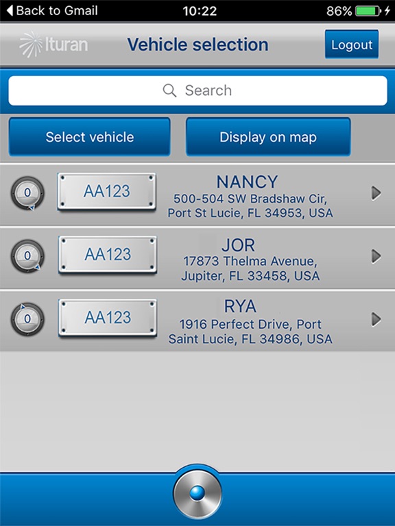 App screenshot