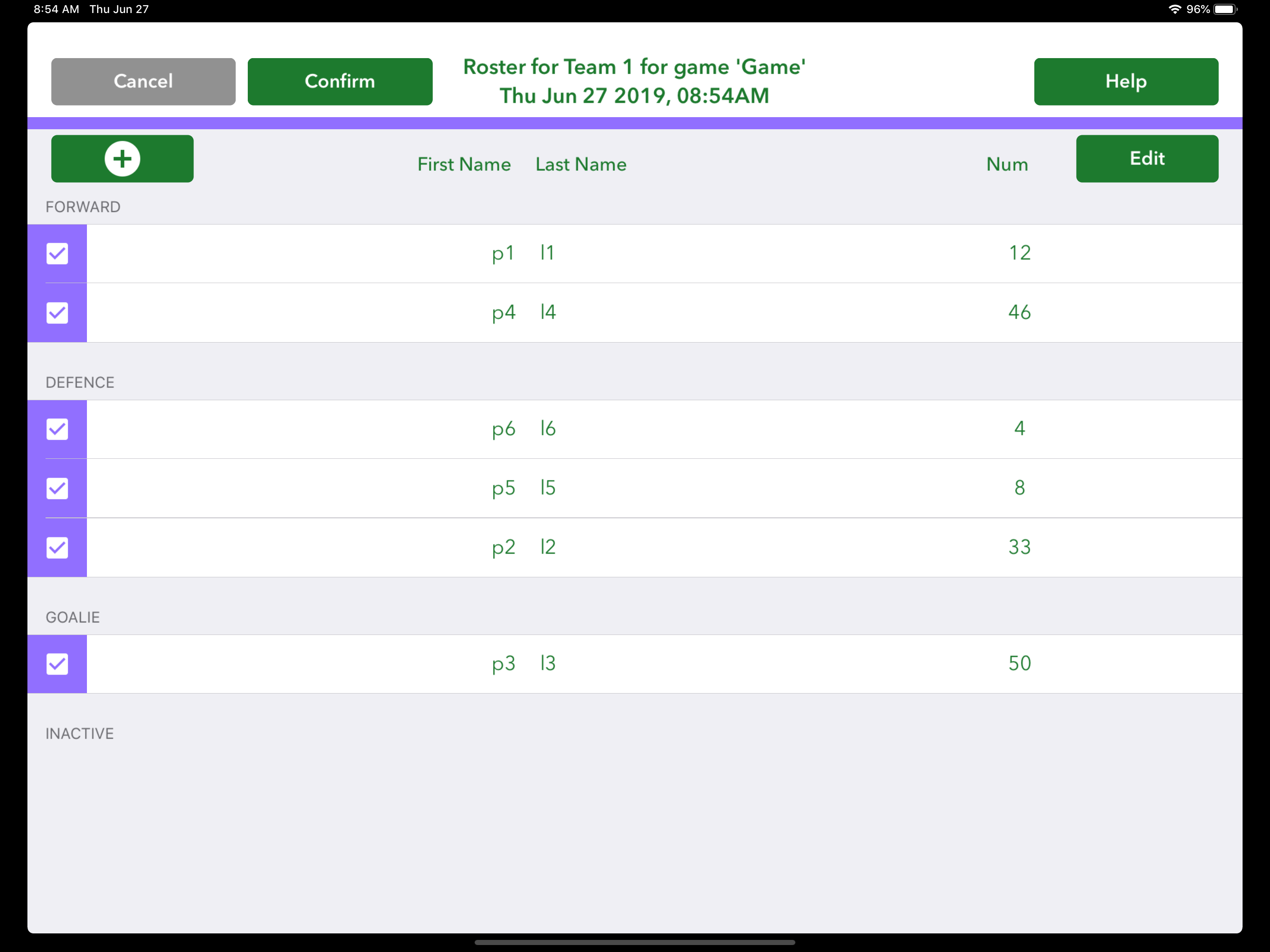 iTrackLacrosse -Lacrosse Stats screenshot 8