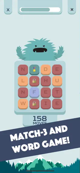 Game screenshot Monsters VS. Words: match-3 hack