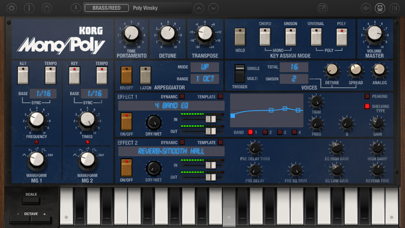 KORG iMono/Poly screenshot 2