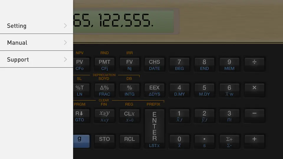 Captura de pantalla de Vicinno Calculadora Financiera en iPhone 5