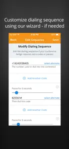 MeetingMogul Conference Dialer screenshot #5 for iPhone