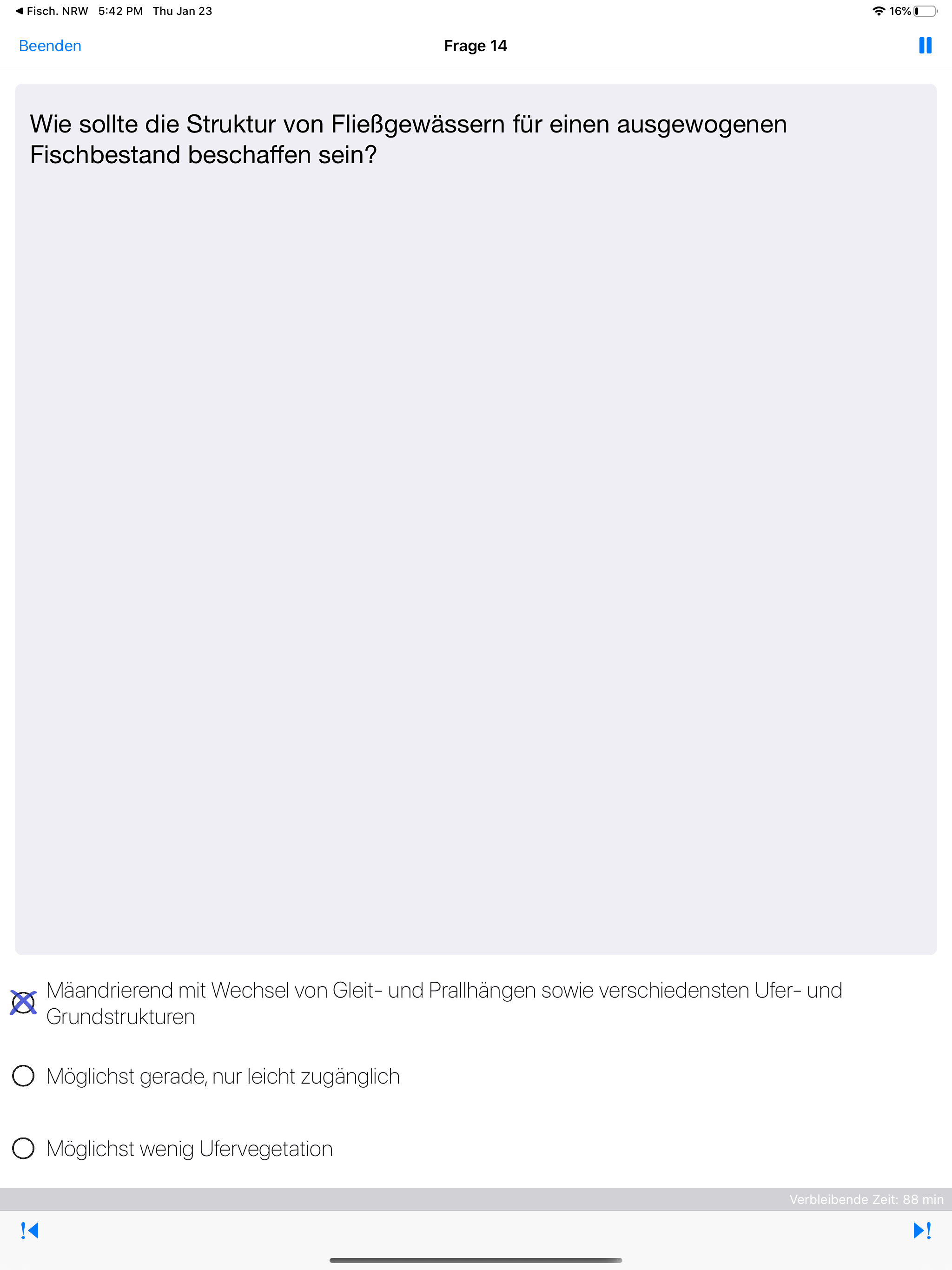 Fischereiprüfung Brandenburg
