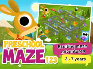 Preschool Maze 123 screenshot #1 for iPad