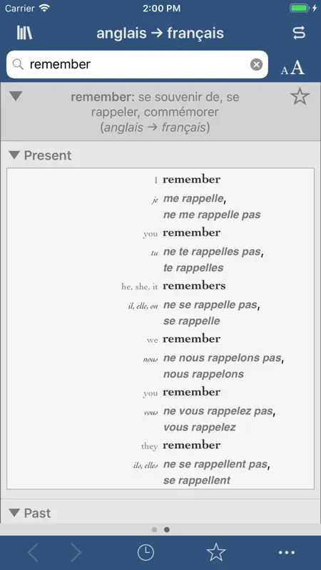 Collins-Robert Concise screenshot 2 of 5
