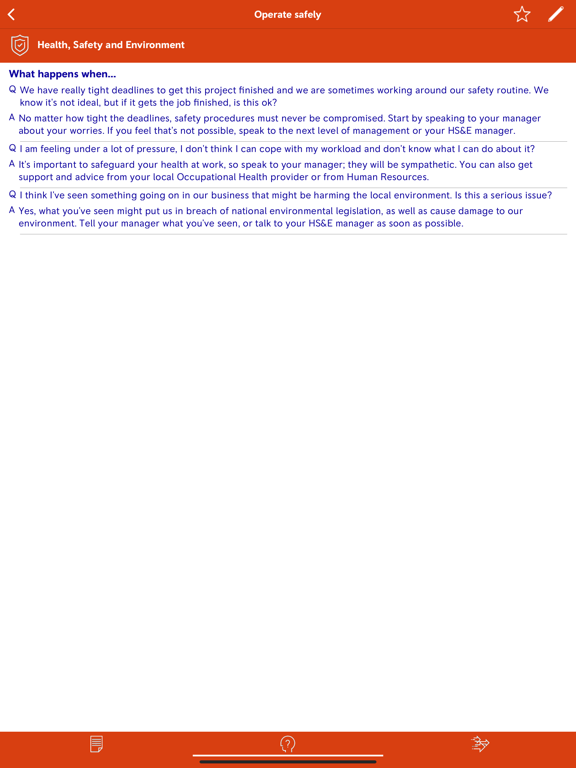 Rolls-Royce Code of Conduct iPad screenshot 4 - Business app
