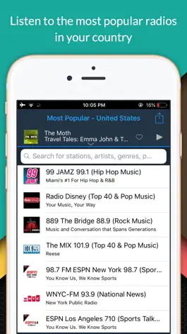 Game screenshot oiRadio USA - Live radio apk