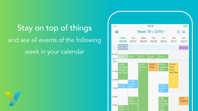 Yaca: Yet another calendar app Screenshot