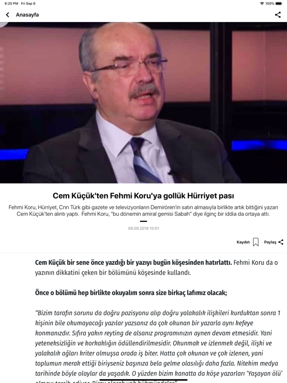 Screenshot #6 pour Gazeteciler.com