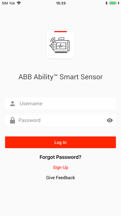 Smart Sensor Platform Screenshot