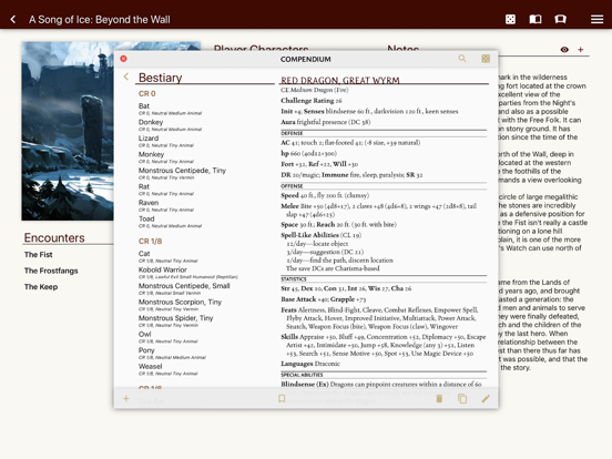 Game Master 3.5 Edition iPad screenshot