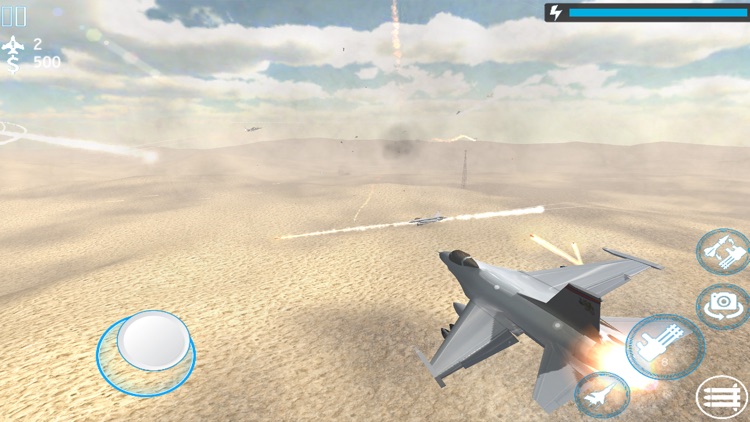 Jet Fighter Air Strike 3d screenshot-7