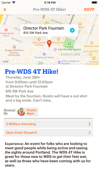 WDS App Screenshot
