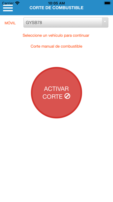 App screenshot