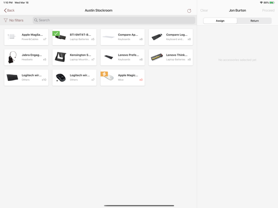 Screenshot #4 pour Stockrooms by Oomnitza