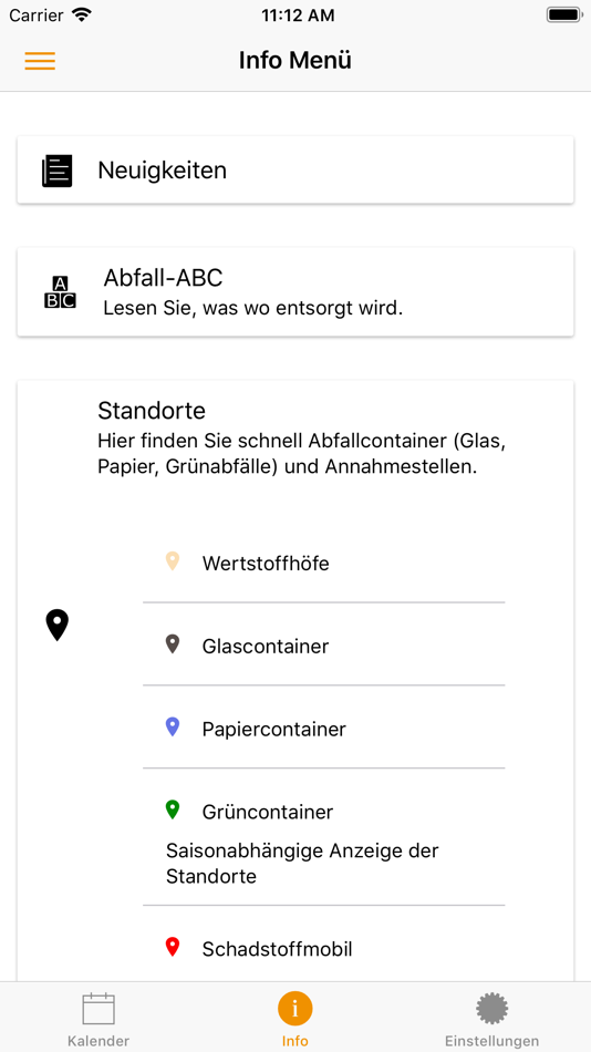 #6. Abfall-App Erfurt (iOS) Podle: Sebastian Gerecke