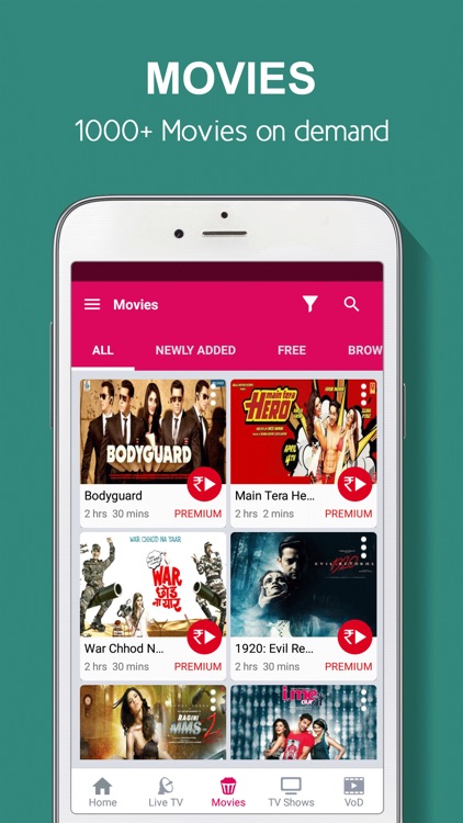 nexGTv:Live TV,Movies,Videos