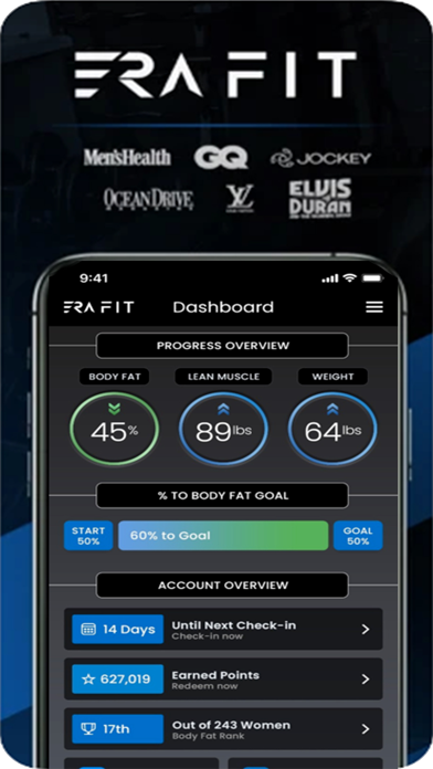 ERA Fit App Screenshot