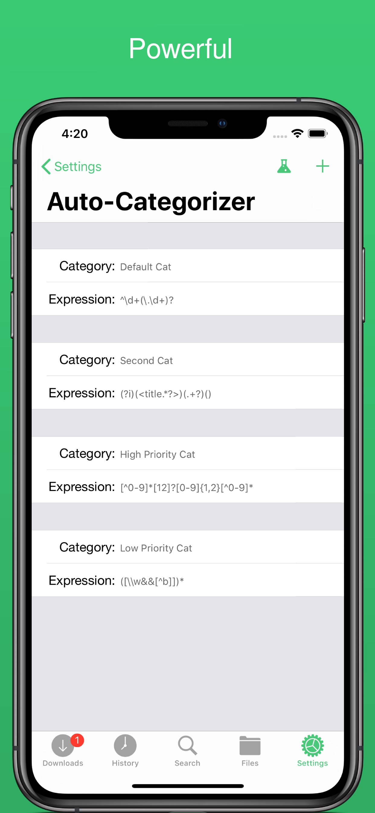 NZBClient for NZBGet