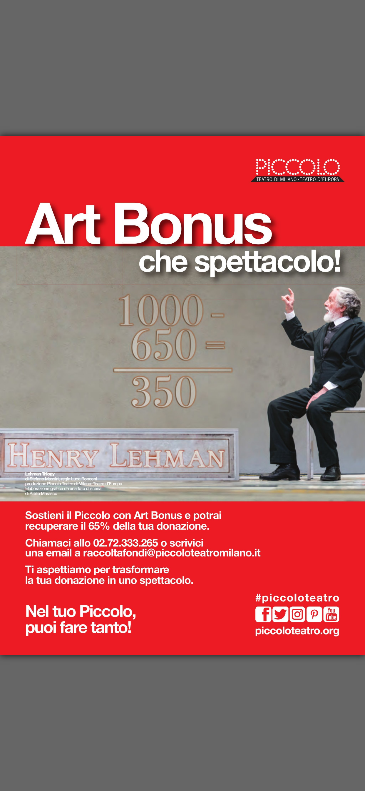 Edizioni Piccolo Teatro Milano