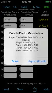 tournament cruncher (icm) iphone screenshot 4