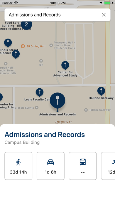 UIUC Campus Maps screenshot 3