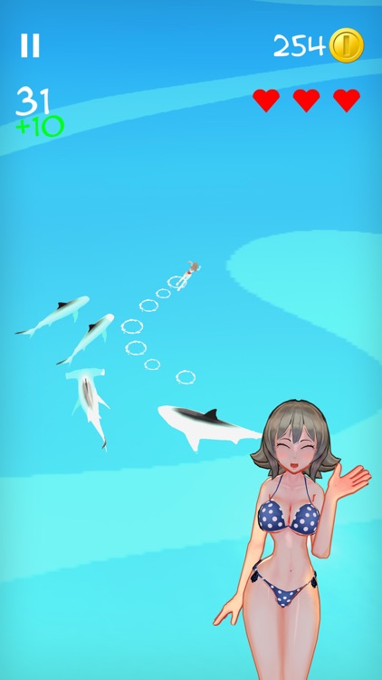 Girl VS Sharks: Meg Attack! screenshot-3